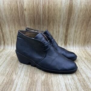 Fly London Pert Wedge Women's Size 10 Size 40 Ankle Boots Shoes Platform Booties